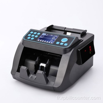 Machine portative automatique de compteur de billets de banque EURO mélangé